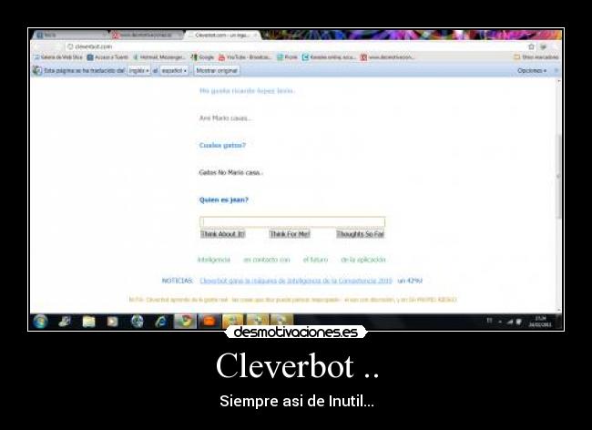 Cleverbot .. - 