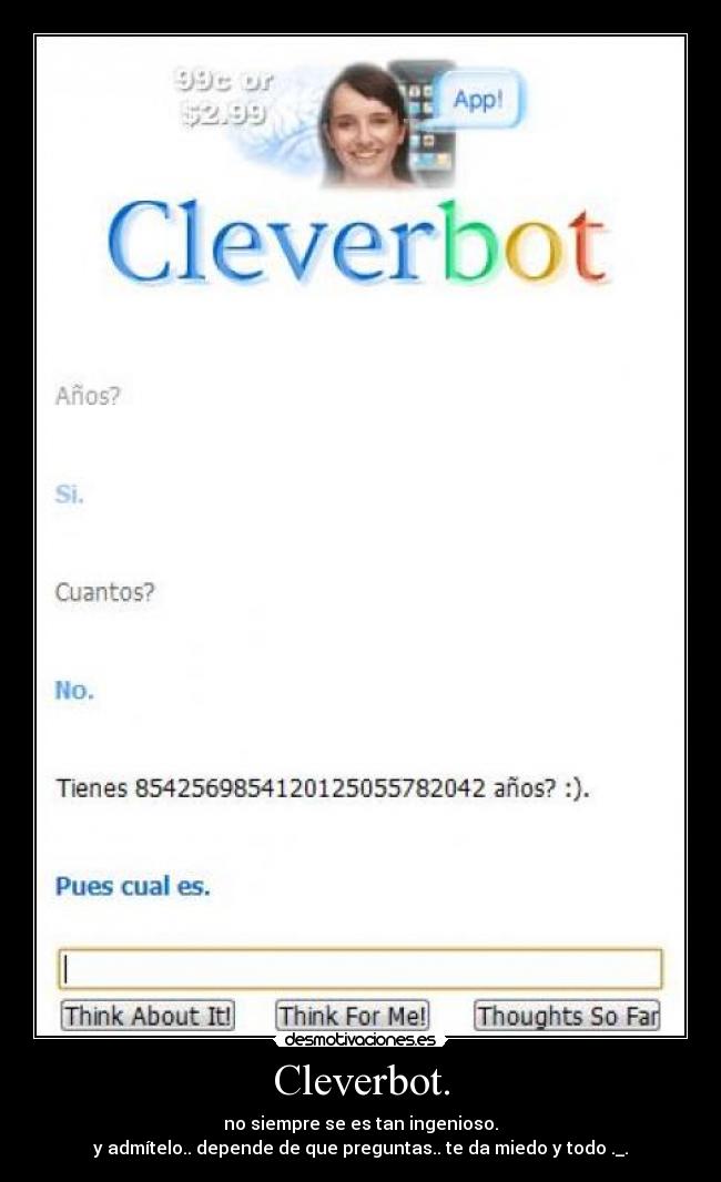 Cleverbot. - 