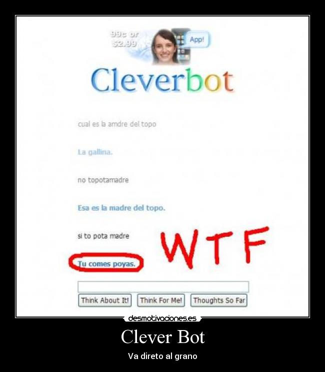 Clever Bot - Va direto al grano