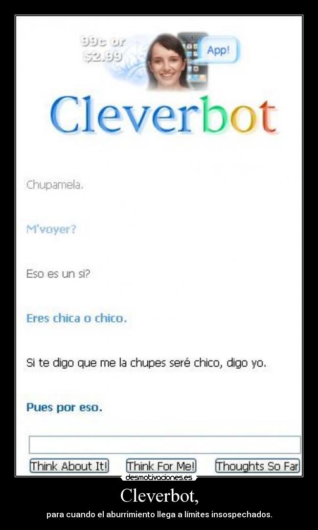 Cleverbot, - 