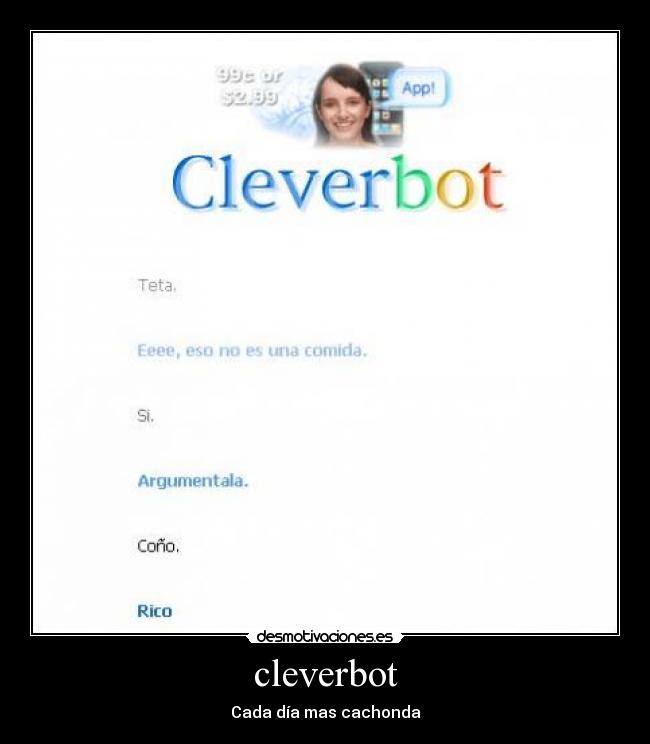 cleverbot - Cada día mas cachonda