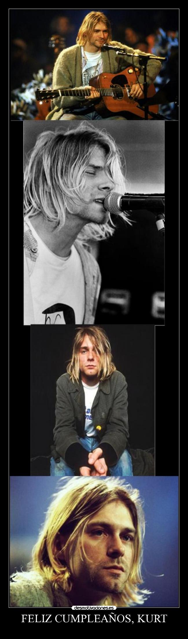FELIZ CUMPLEAÑOS, KURT -