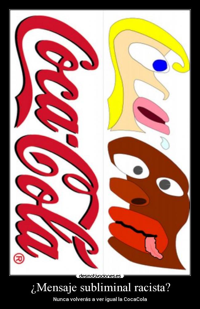 ¿Mensaje subliminal racista? - 