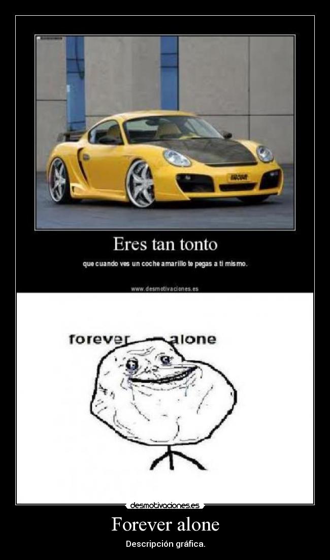 Forever alone - Descripción gráfica.