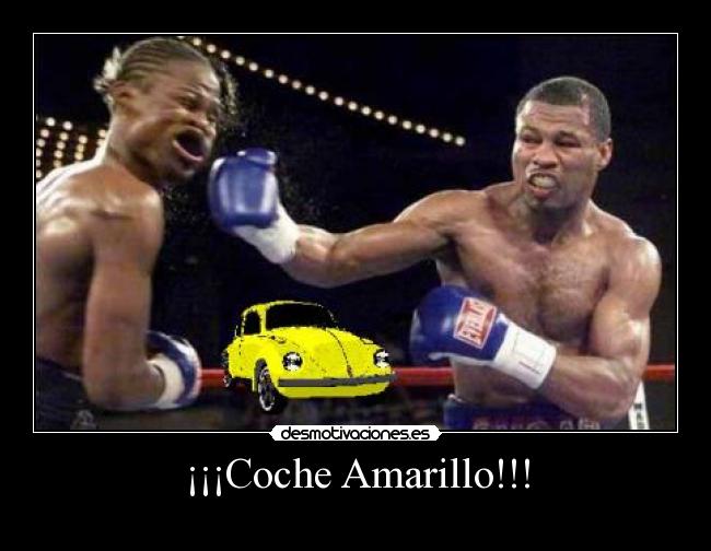 ¡¡¡Coche Amarillo!!! - 