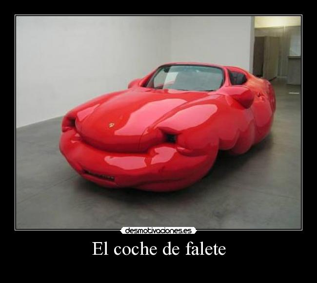 El coche de falete -
