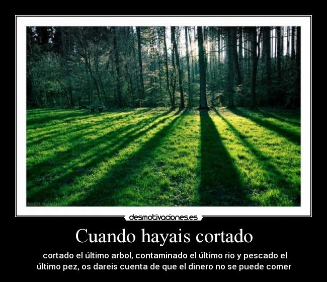 Cuando hayais cortado -