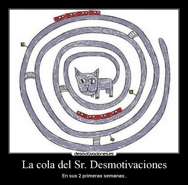 La cola del Sr. Desmotivaciones -