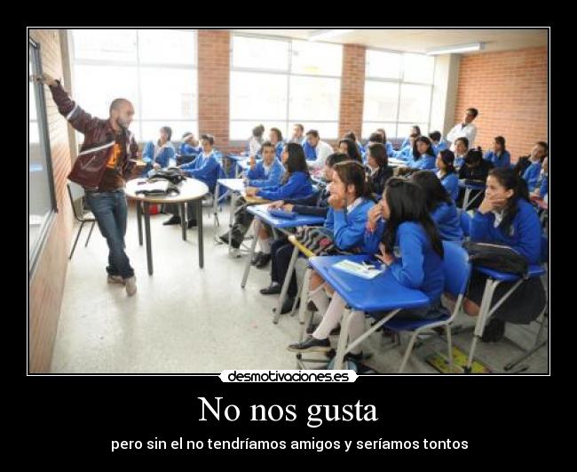 No nos gusta -