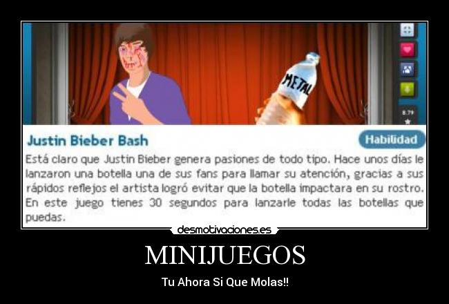 MINIJUEGOS - Tu Ahora Si Que Molas!!