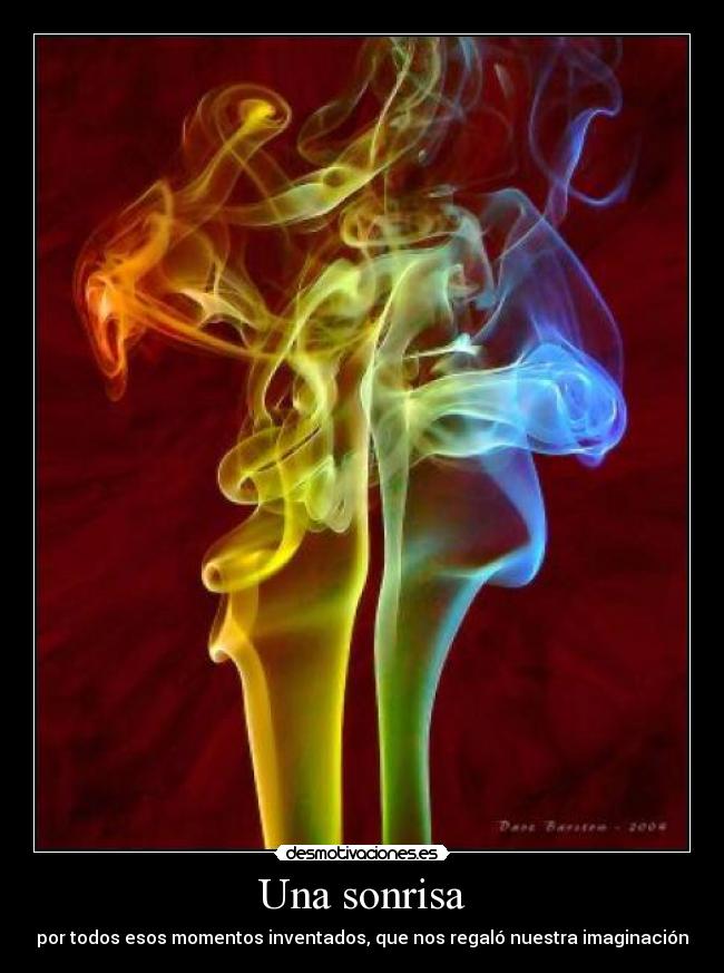 Una sonrisa -
