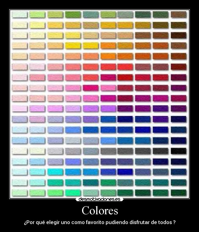 Colores - 