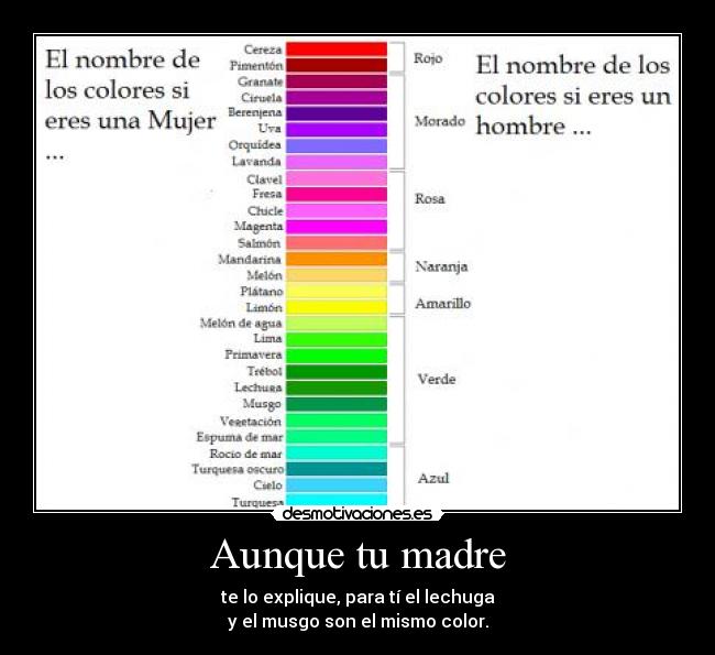 Aunque tu madre -
