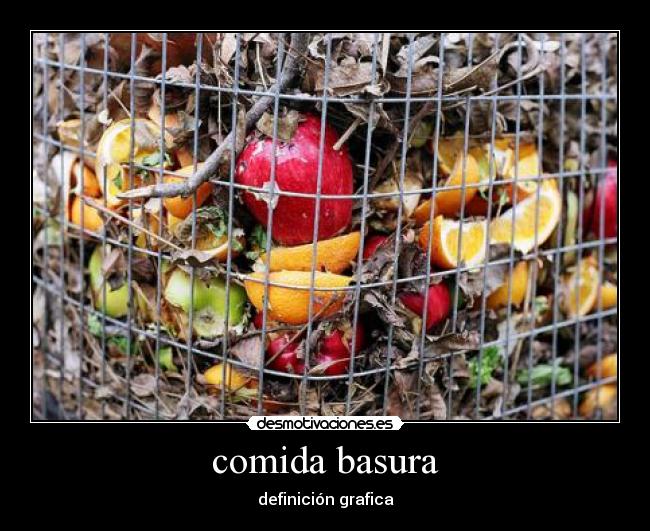 comida basura -