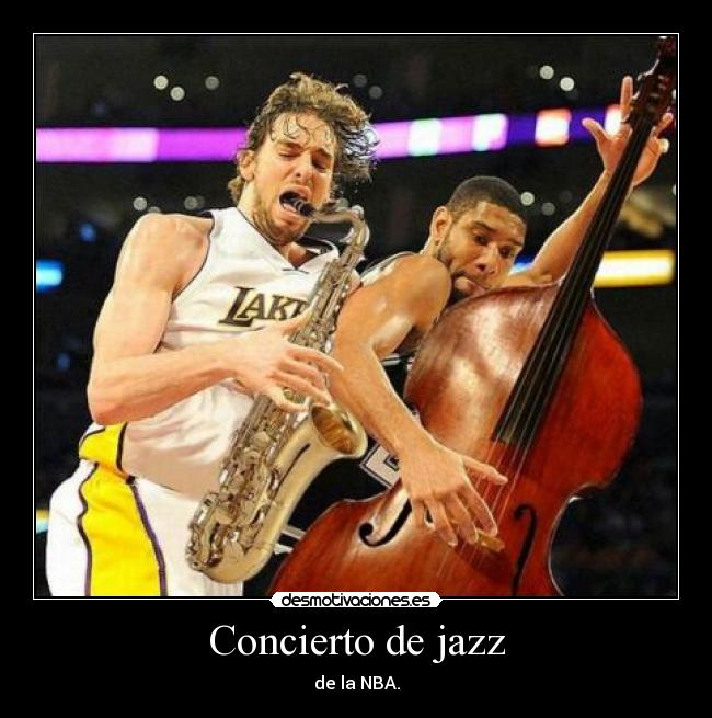 Concierto de jazz - de la NBA.