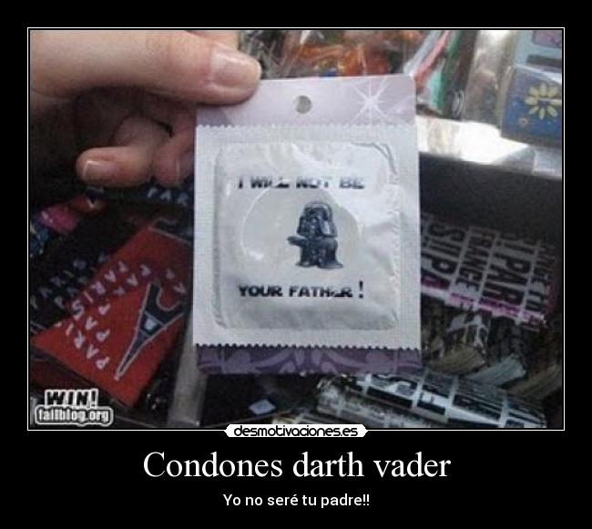 Condones darth vader - 