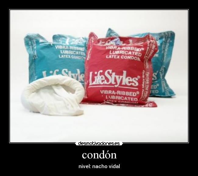 condón -