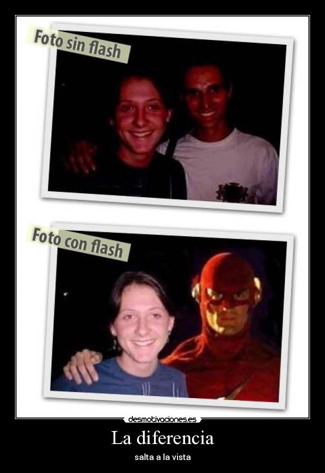 La diferencia - salta a la vista