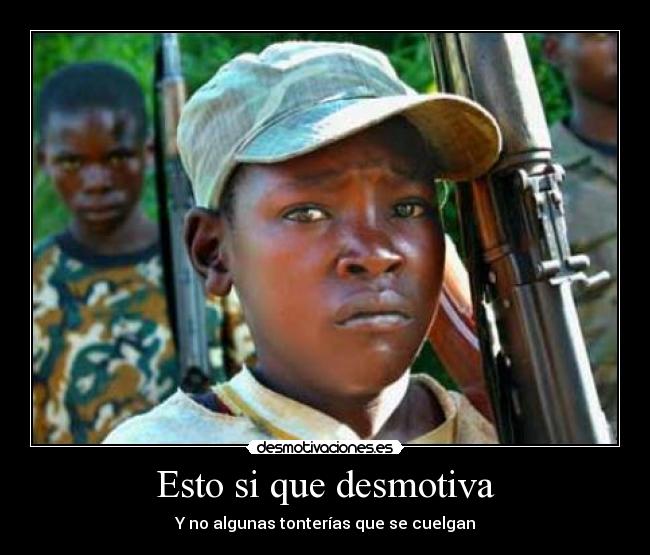 Esto si que desmotiva -