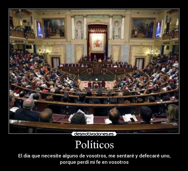 carteles politicos desmotivaciones