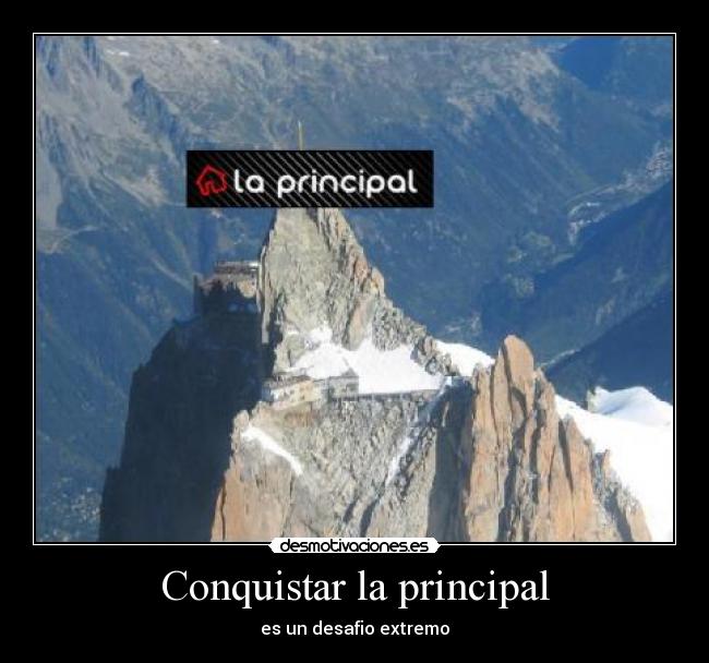 Conquistar la principal - es un desafio extremo