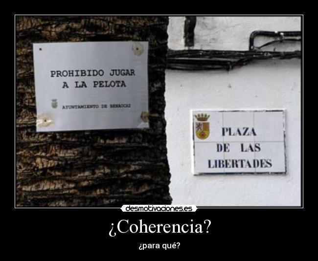 ¿Coherencia? - 