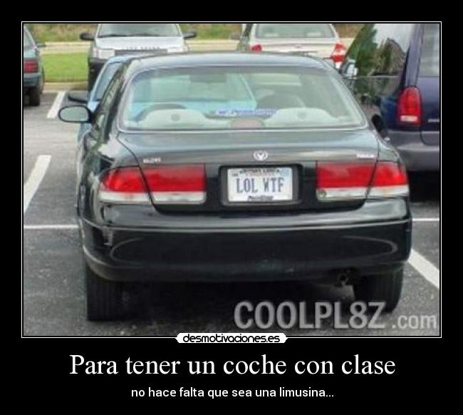 Para tener un coche con clase - no hace falta que sea una limusina...