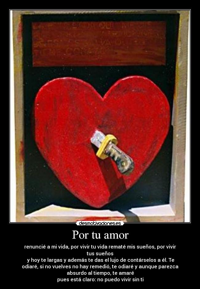 Por tu amor -