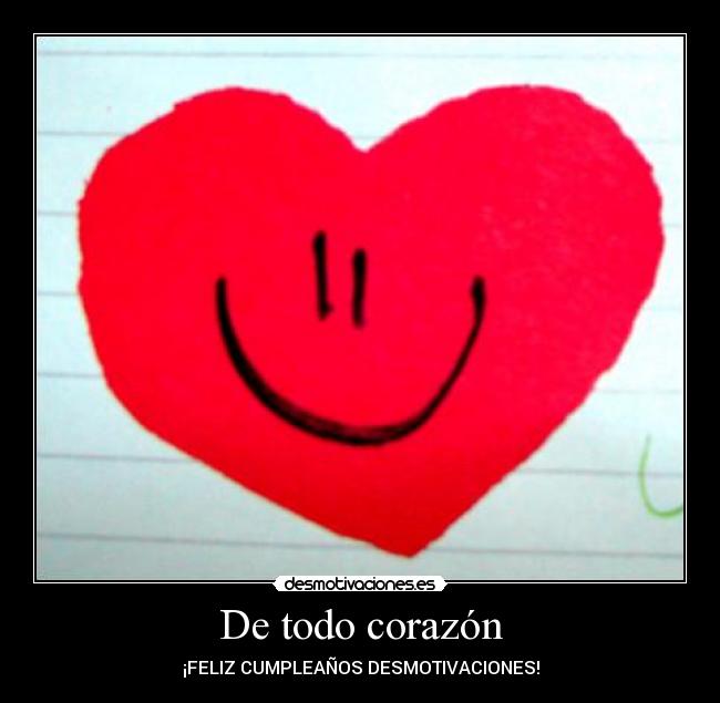 De todo corazón - 