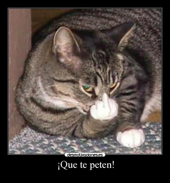 ¡Que te peten! - 