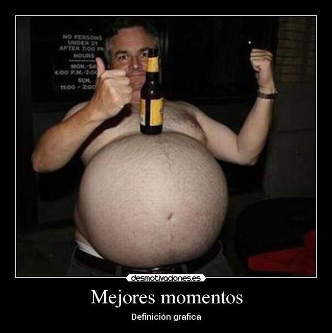 Mejores momentos - Definición grafica