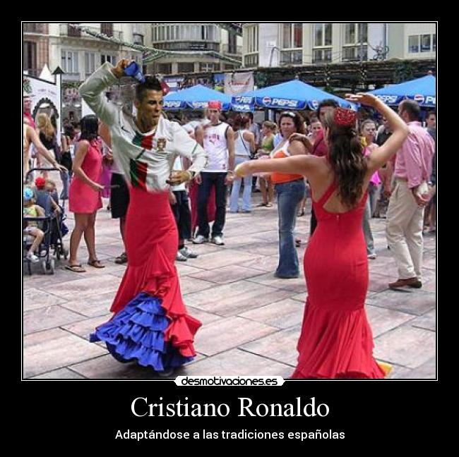 Cristiano Ronaldo - Adaptándose a las tradiciones españolas