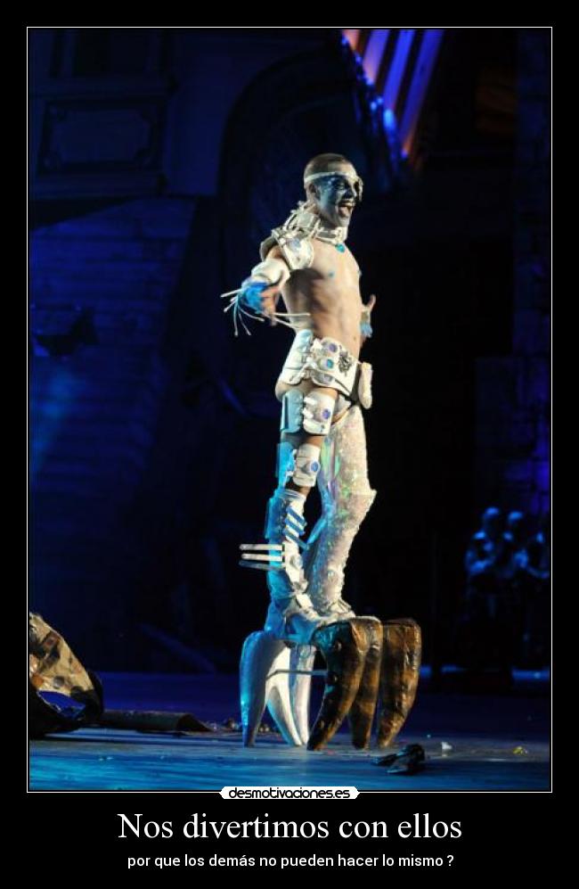 Nos divertimos con ellos -