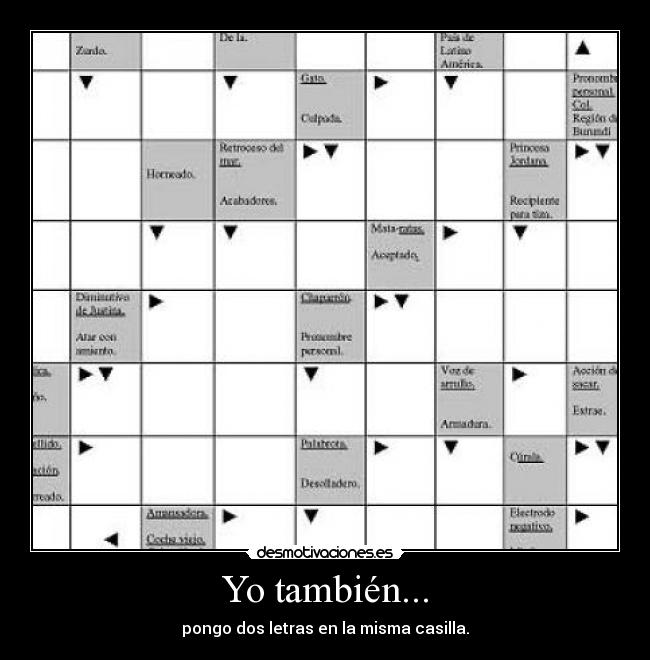 Yo también... - 