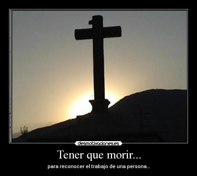 Tener que morir... - 