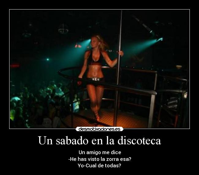 Un sabado en la discoteca -
