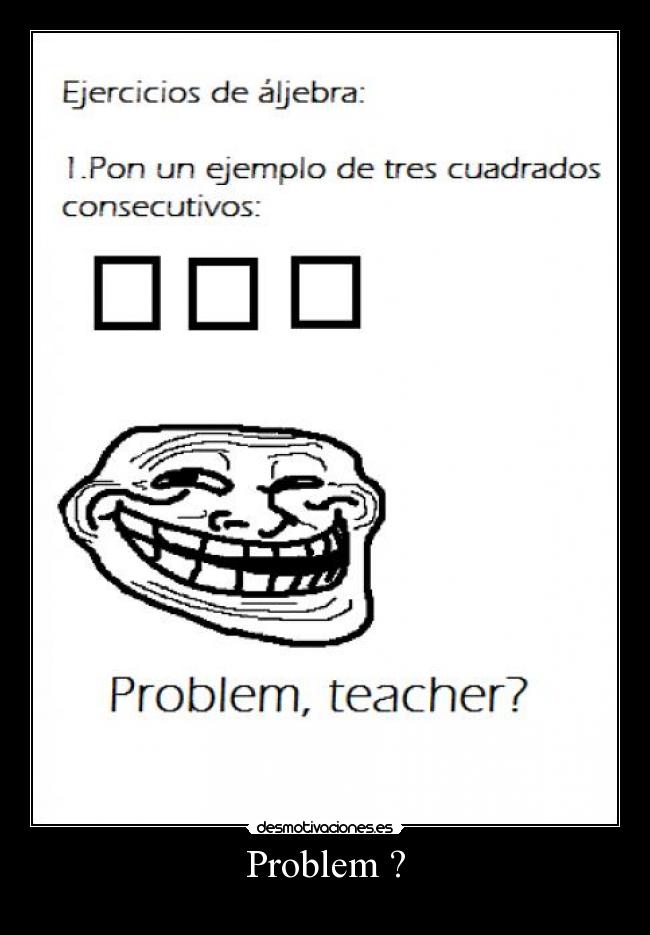 Problem ? -