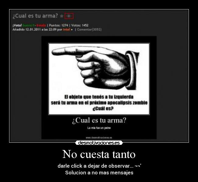 No cuesta tanto - darle click a dejar de observar... ¬¬
Solucion a no mas mensajes