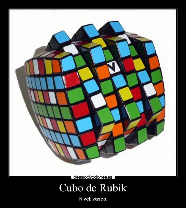 carteles cubo rubik vasco desmotivaciones