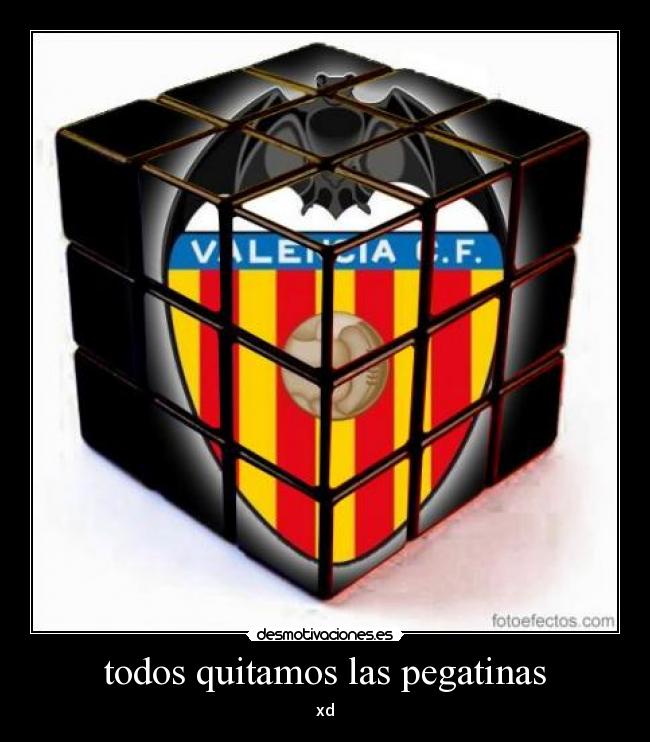 todos quitamos las pegatinas -