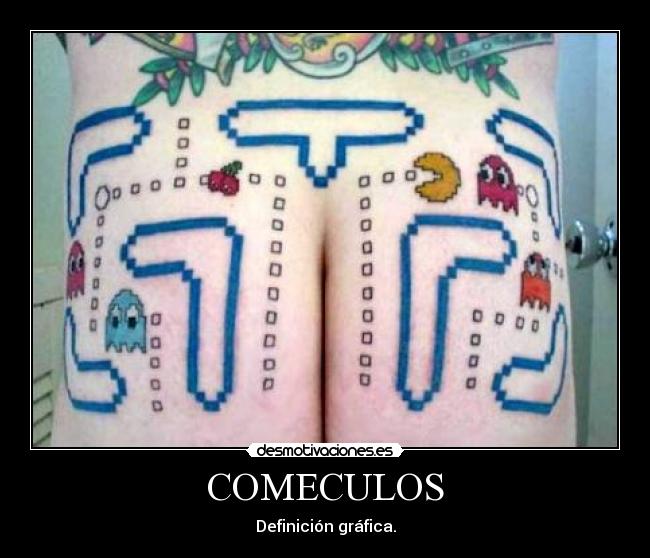COMECULOS - Definición gráfica.