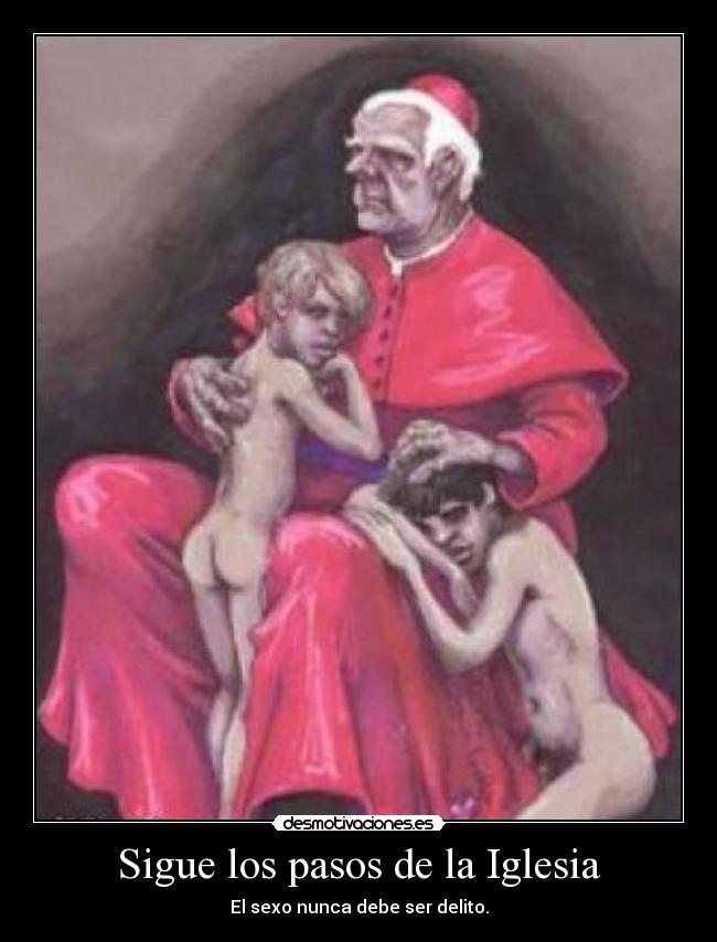 carteles sigue los pasos iglesia desmotivaciones