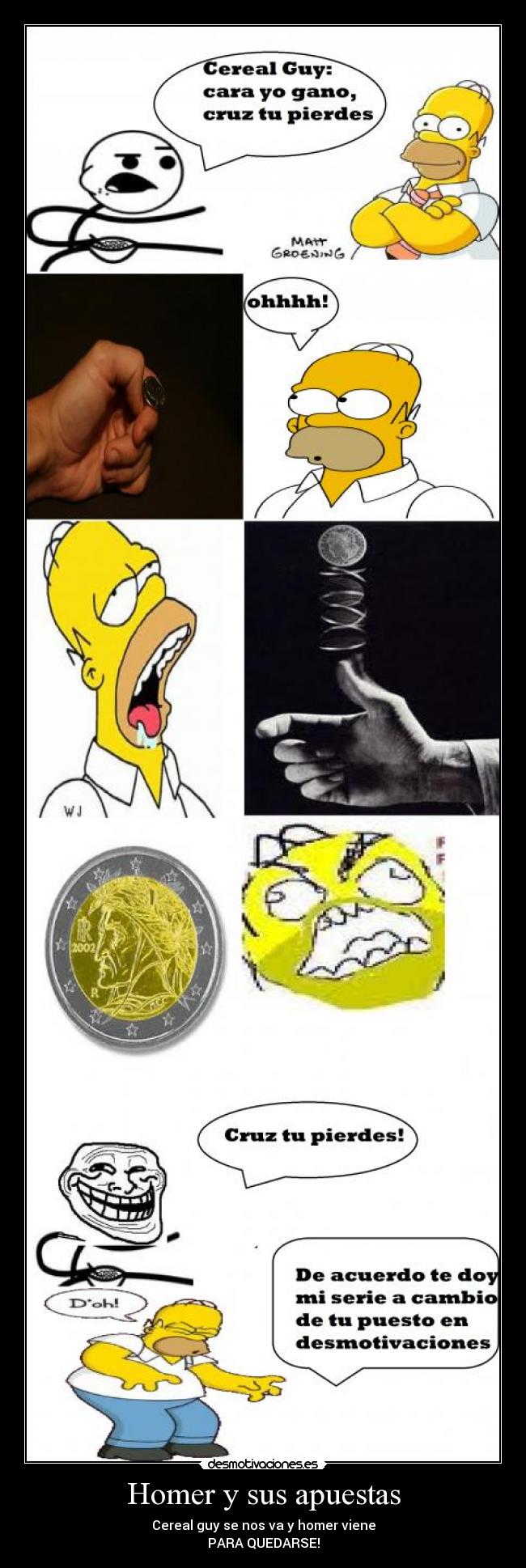 Homer y sus apuestas - 