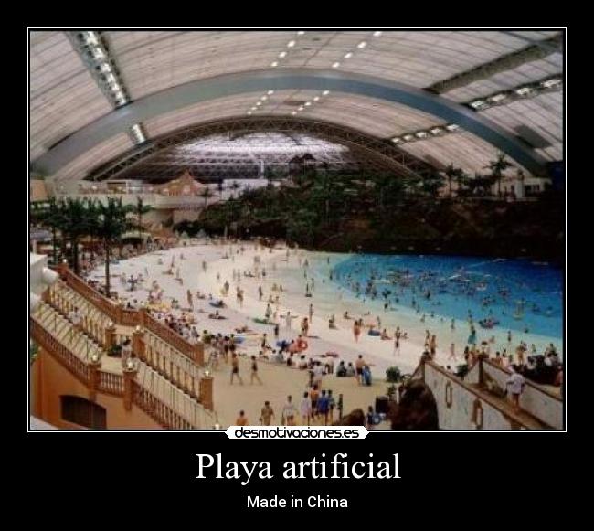 Playa artificial - 