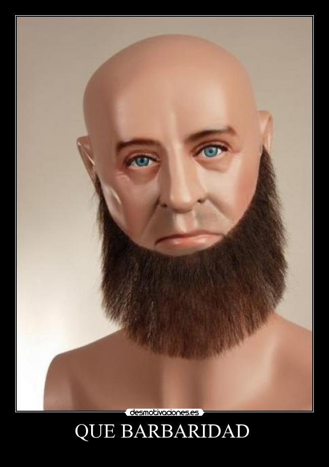 QUE BARBARIDAD  - 