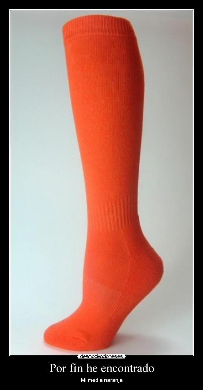 Por fin he encontrado - Mi media naranja