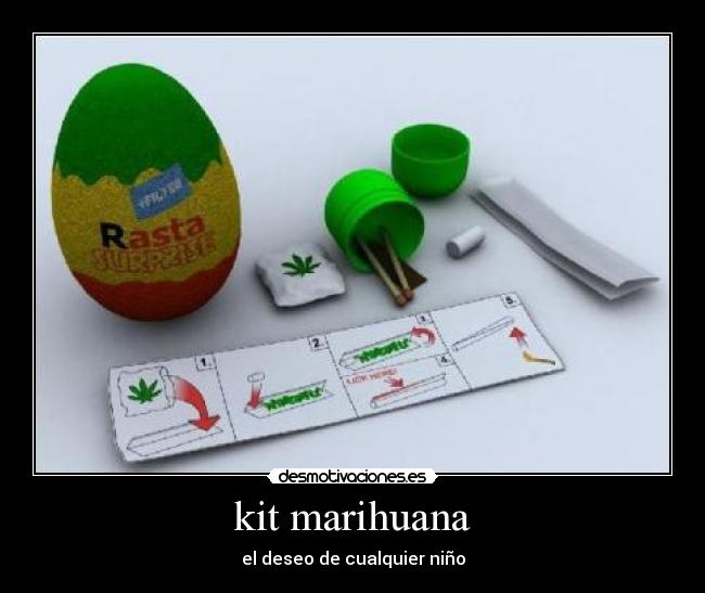 kit marihuana - el deseo de cualquier niño