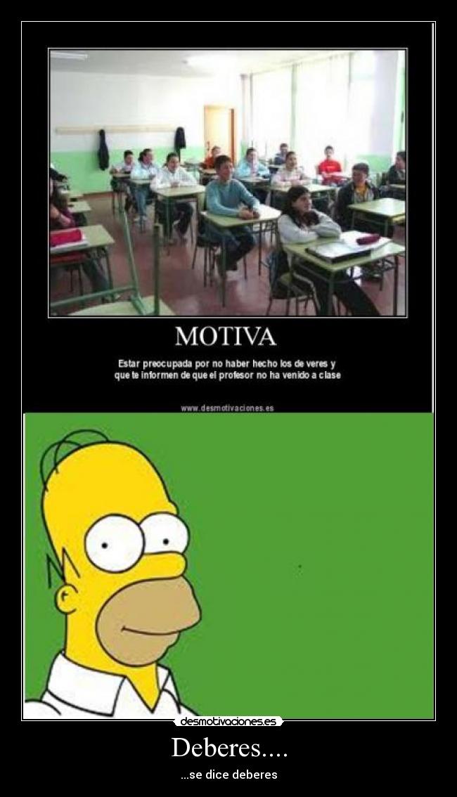 Deberes.... -