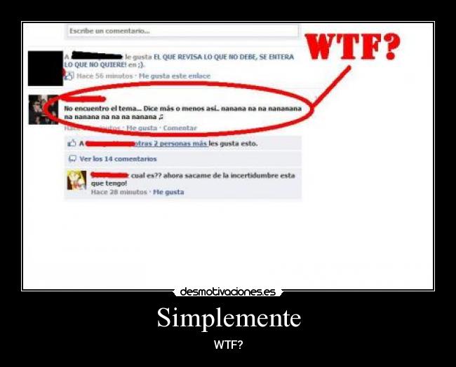 Simplemente - WTF?