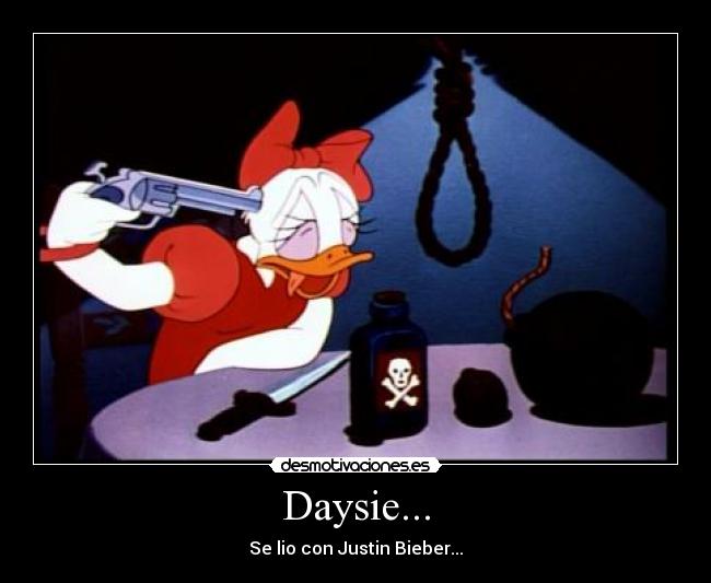 carteles justin donald daysie suicidio desmotivaciones